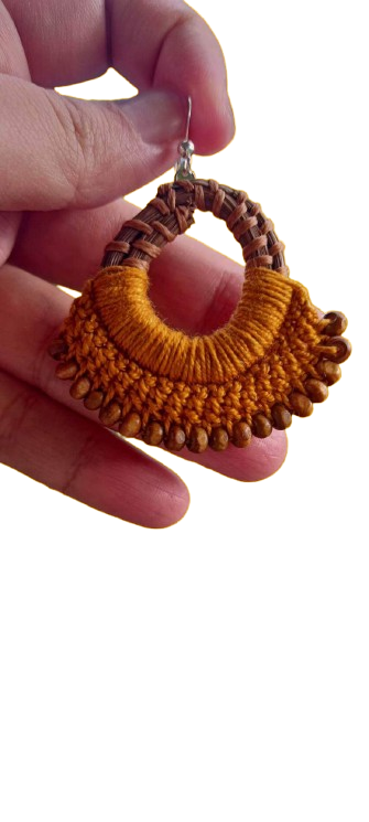 Pine Needle with Crochet